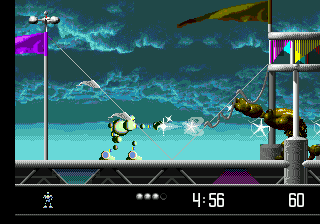 Vectorman (USA, Europe) In game screenshot
